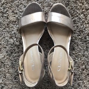 Chinese laundry gold heels